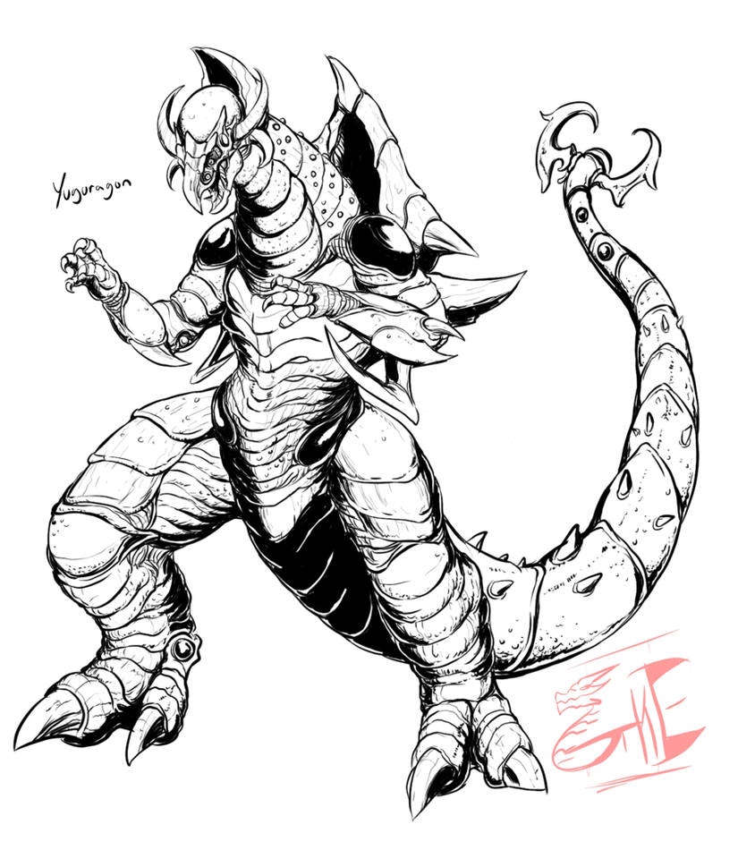 Kaiju Profile Yuguragon by GabeTKE on DeviantArt