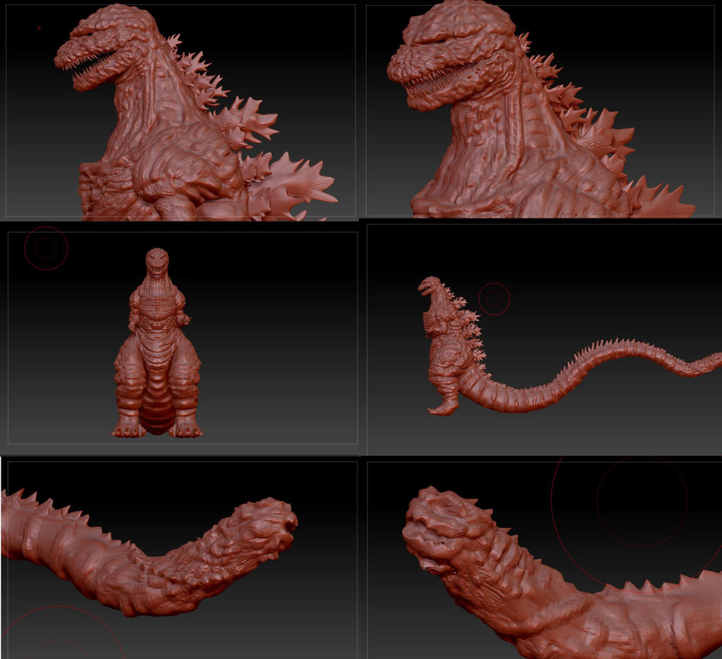 Shin Godzilla Model SCRAPPED By Gabe TKE On DeviantArt shin-godzilla-model-scrapped-by-gabe-tke-on-deviantart