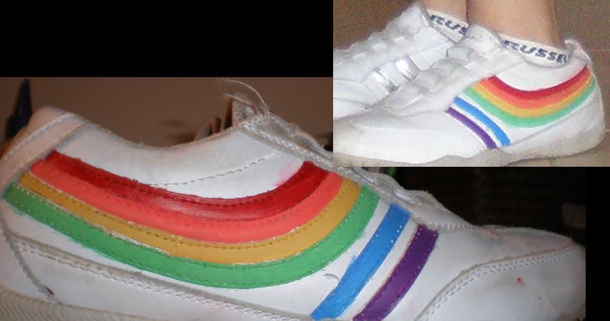 Rainbow Shoes