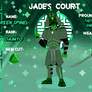 Jade's Court App: Green Spinel