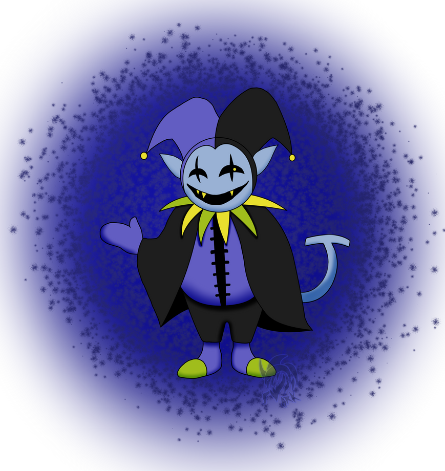 Deltarune: Jevil by Arkserk on DeviantArt