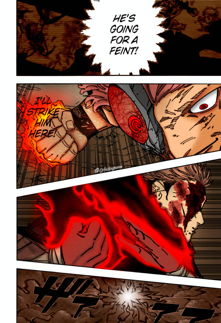 Jujutsu kaisen chapter 260 colored page by Artingzone on DeviantArt