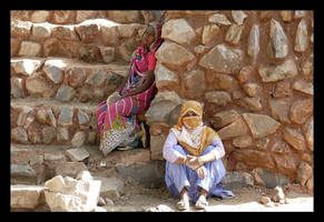 Women on building site