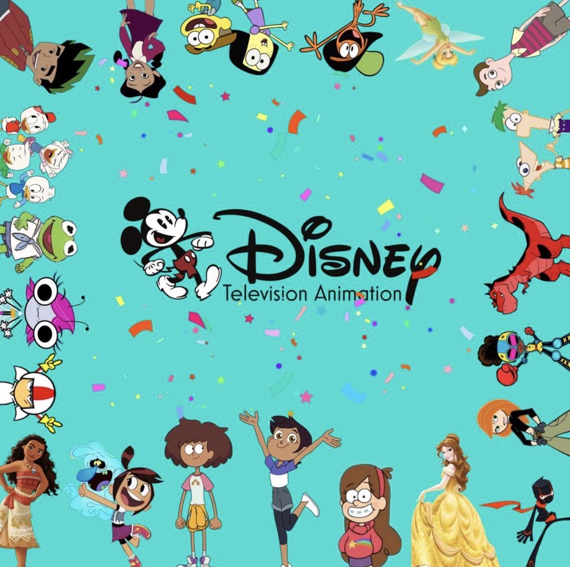 Happy 40th anniversary Disney Channel by WorldofAri on DeviantArt