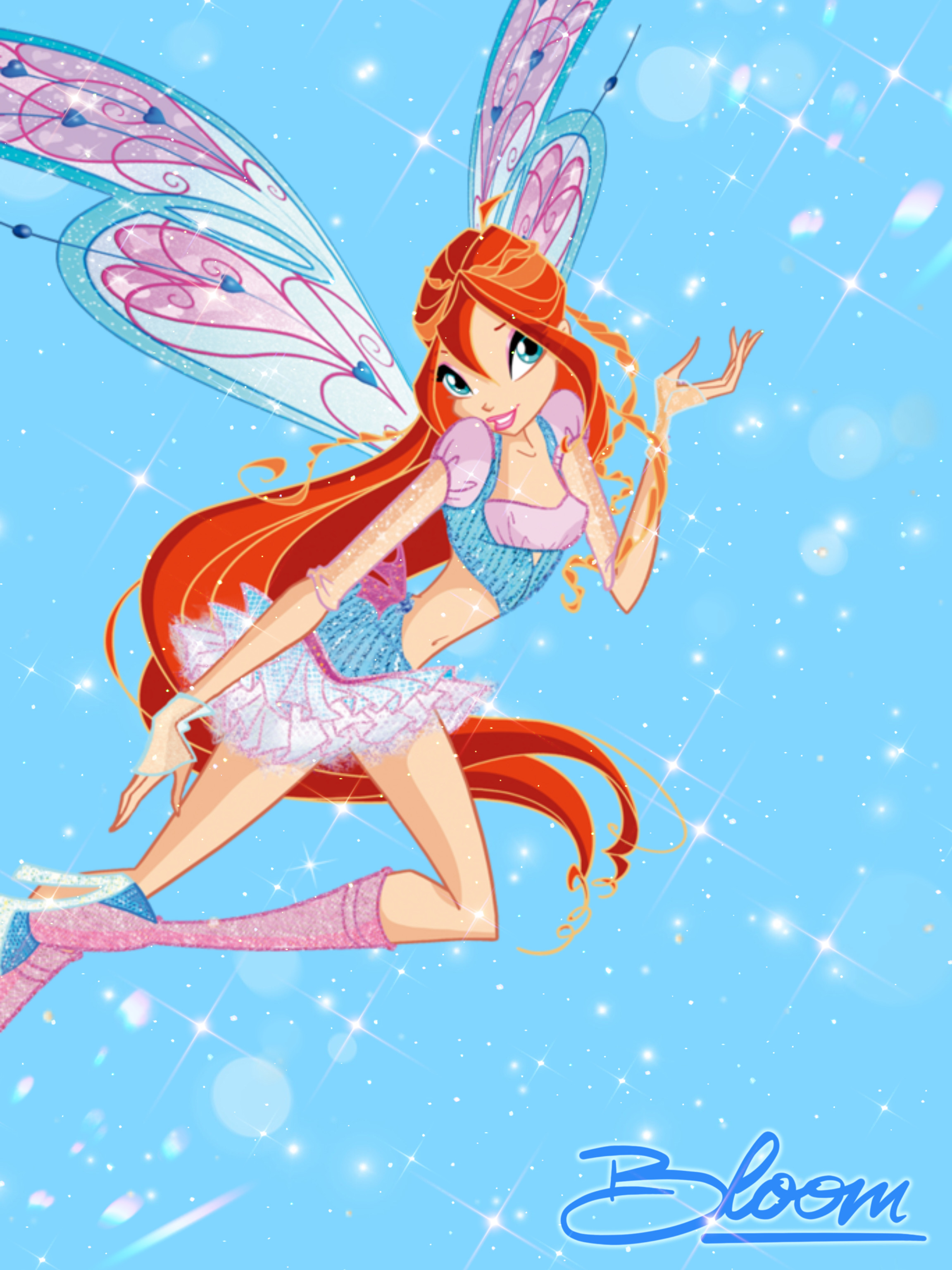 Bloom Using Magic Powers Bloom Edit by WorldofAri on DeviantArt