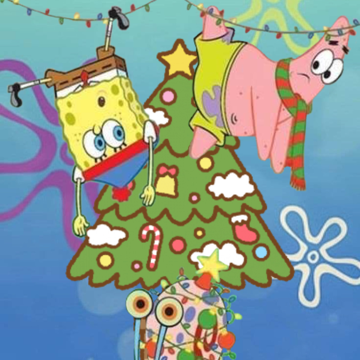 Spongebob Christmas Edit by WorldofAri on DeviantArt