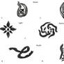 Aphelia Magic Element Symbols