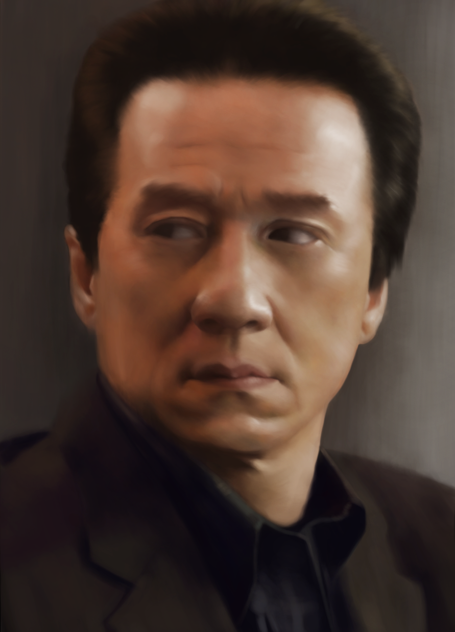 Jackie Chan portrait