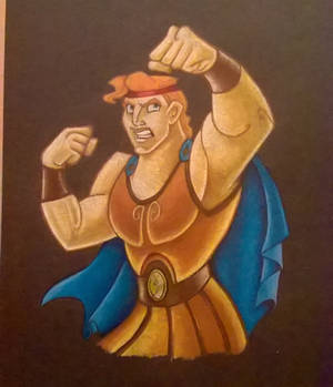 Hercules Prismacolour drawing