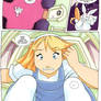 Alice in Wonderland anime comic part 10