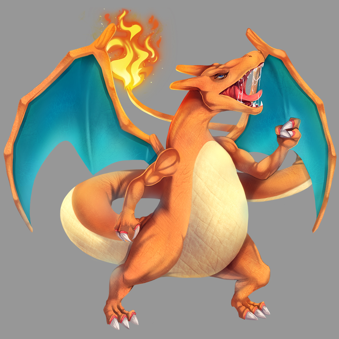 3DS - Pokémon Super Mystery Dungeon - #006 Mega Charizard X/Y - The Models  Resource