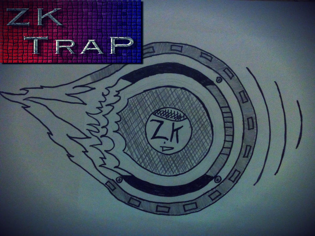 The draw what I made for my TRAP MIXES :P #ZKTRAP by RaulZK on DeviantArt