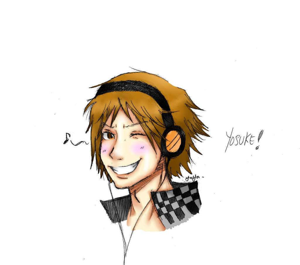 Yosuke Fun Drawing Yosuke! by Deeyadee on DeviantArt