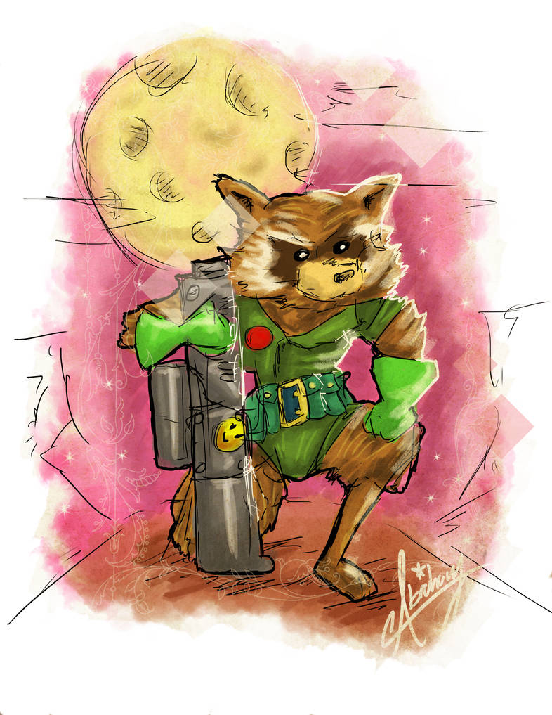 Rocket Racoon Diaper Rocket Racoon by aburuham on DeviantArt
