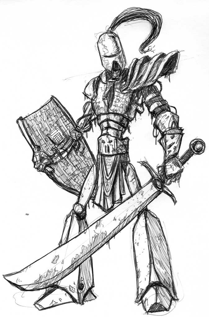 Robot Knight by deathbstrd on DeviantArt