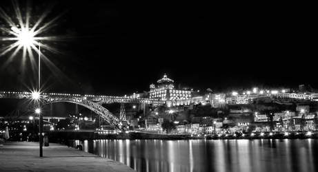 Porto by night