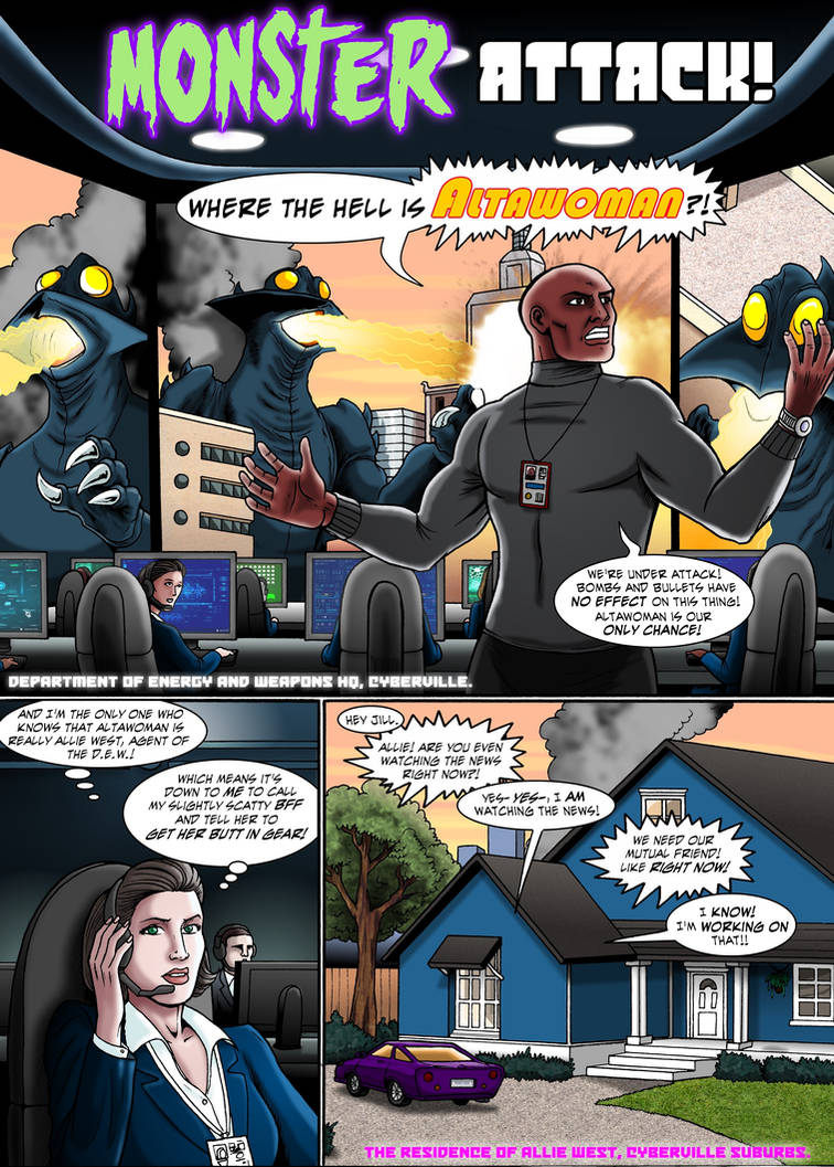 Monster Attack #2 by redeleteduser on DeviantArt