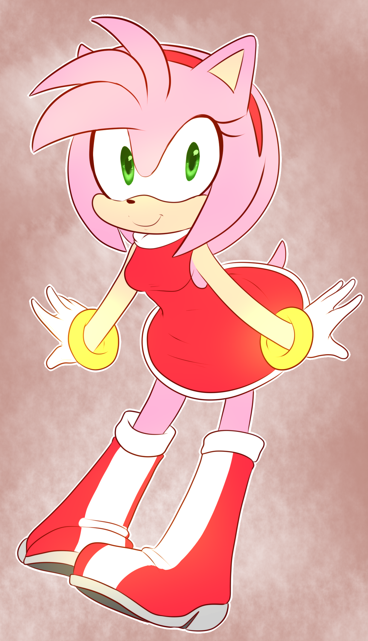 Amy pose