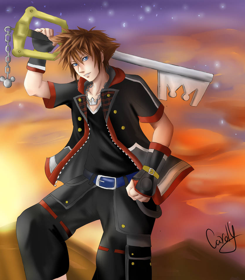 Sora Fanart (Kingdom Hearts 3) by TsukiYukari on DeviantArt