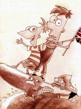 Phineas and Ferb sketch