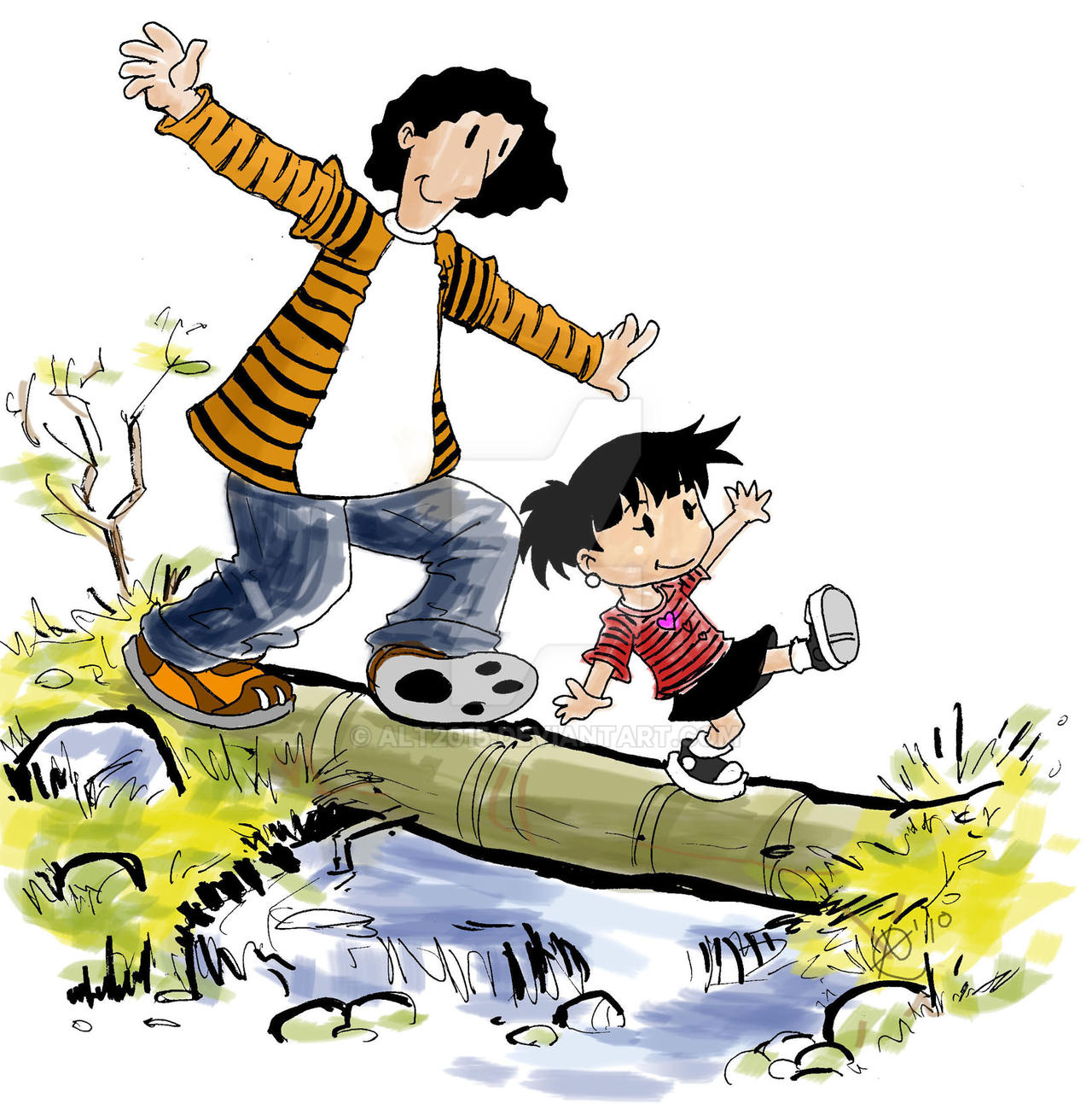 Homenaje a Calvin y Hobbes