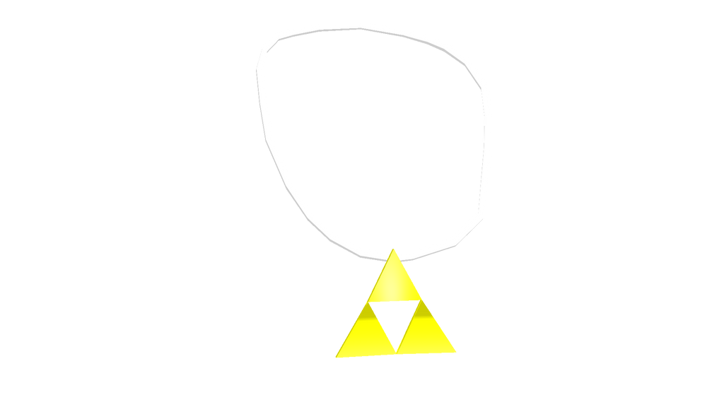 MMD Triforce Necklace DL