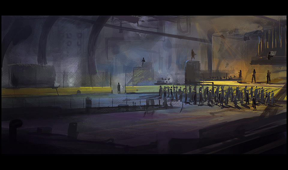 Steampunk Concert Hall by gizmodus