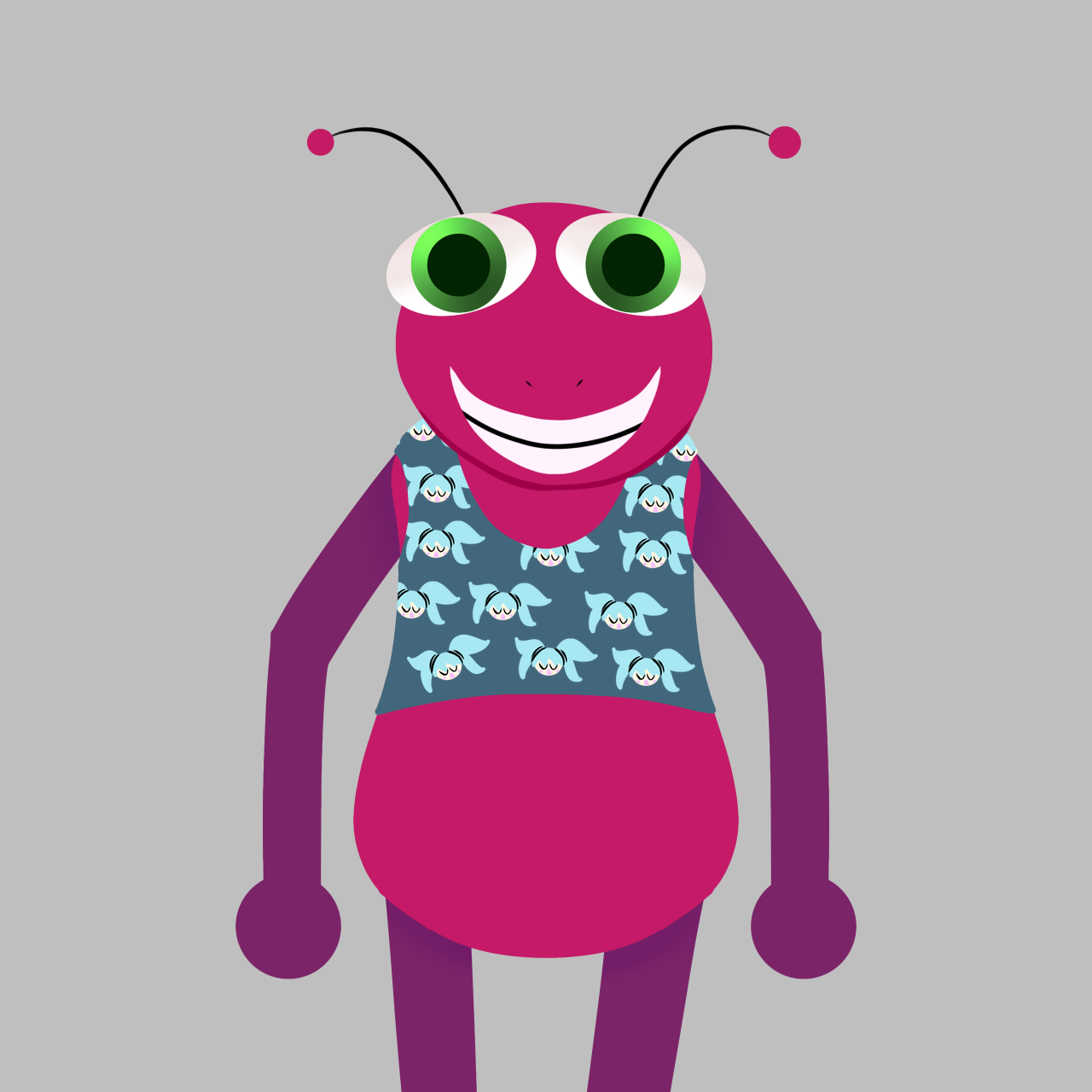 Bugbo in da Miku Binder by MyPencilDraws on DeviantArt