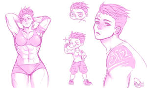 Zarya sketchs