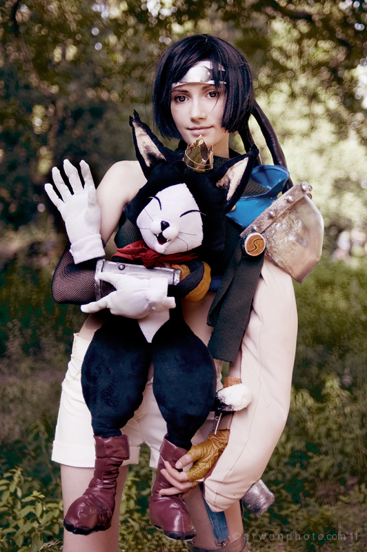 Everybody loves cats - Yuffie and Cait Sith