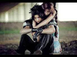 Zack and Aerith: Don't cry