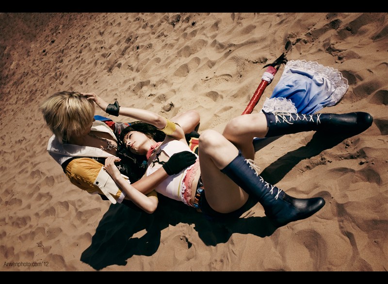 Final Fantasy X-2 - Tidus and Yuna - Sweethearts