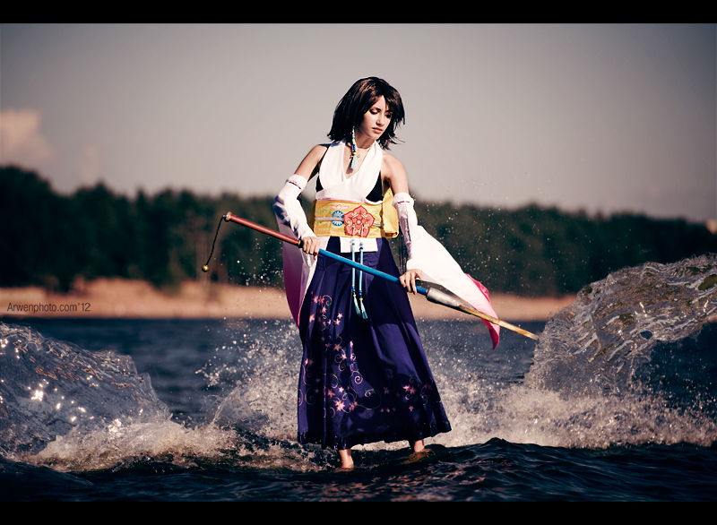 Final Fantasy X Yuna Sacred Rite By Narga Lifestream On Deviantart