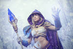 Warcraft III - Jaina Proudmoore: Blizzard spell by Narga-Lifestream