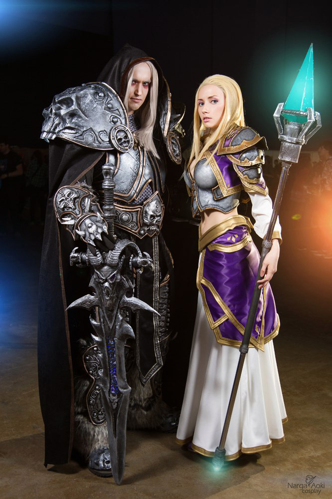 Arthas and Jaina cosplay