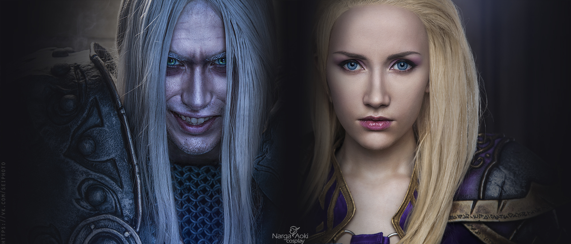 Warcraft III style - Arthas and Jaina