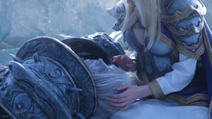 Arthas and Jaina - Last goodbye