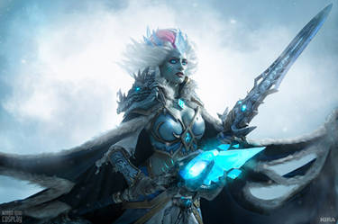 Frost Lich Jaina - Knights of the Frozen Throne