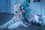 Tyrande and Ash'Alah V by Narga-Lifestream