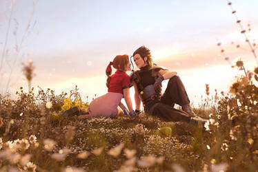 Zack and Aerith - Reunited in the afterlife 1