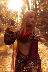 Eternal Sun guides us - Female Blood elf