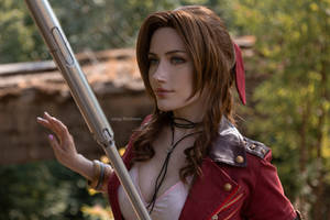 Aerith cosplay - FF VII Rebirth