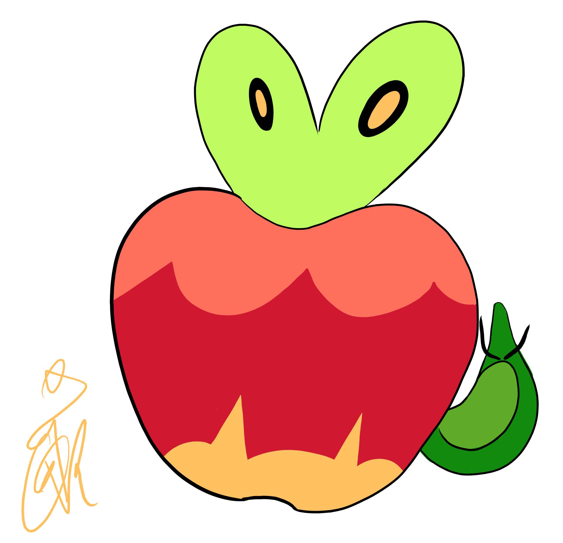Normal Applin by Vipoke on DeviantArt
