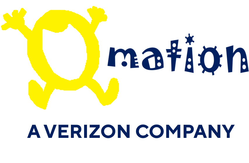Omation logo w Verizon byline by Appleberries22 on DeviantArt