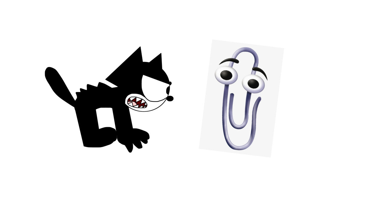 Clippy Anger Felix angry at Clippy over MS buying Rare Nintendo by Appleberries22 on ...