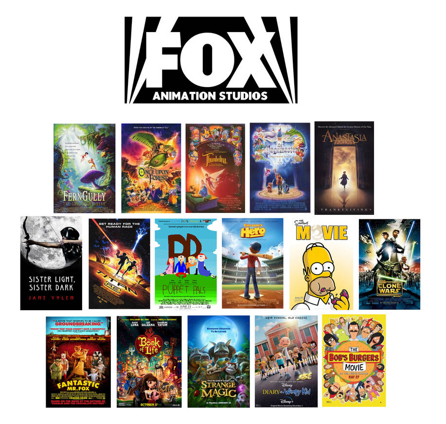 List of Fox Animation Studios films by Appleberries22 on DeviantArt