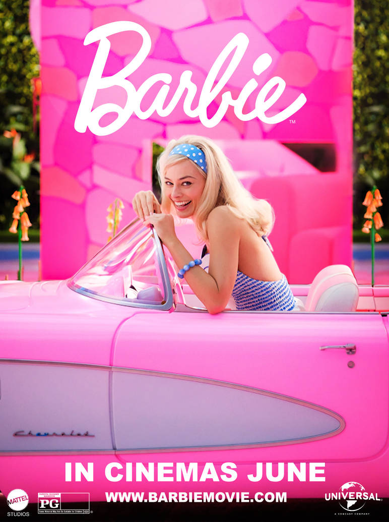 barbie Live-Action movie poster with UP and MS by Appleberries22 on ...