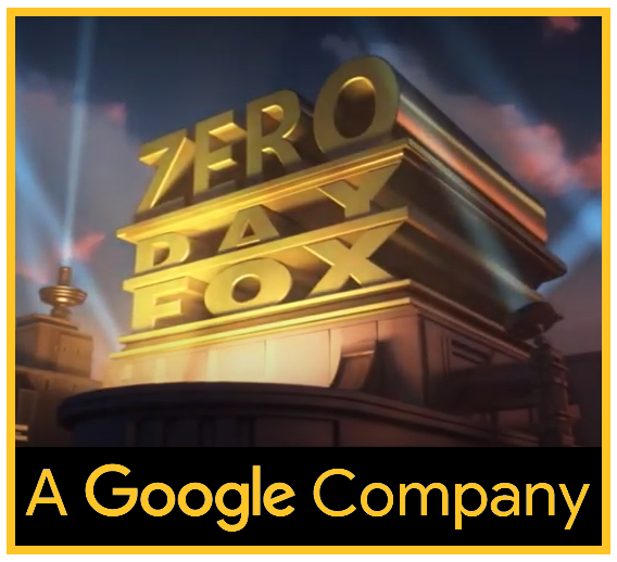 Zero Payfox Zero Day Fox logo with Google byline by Appleberries22 on DeviantArt