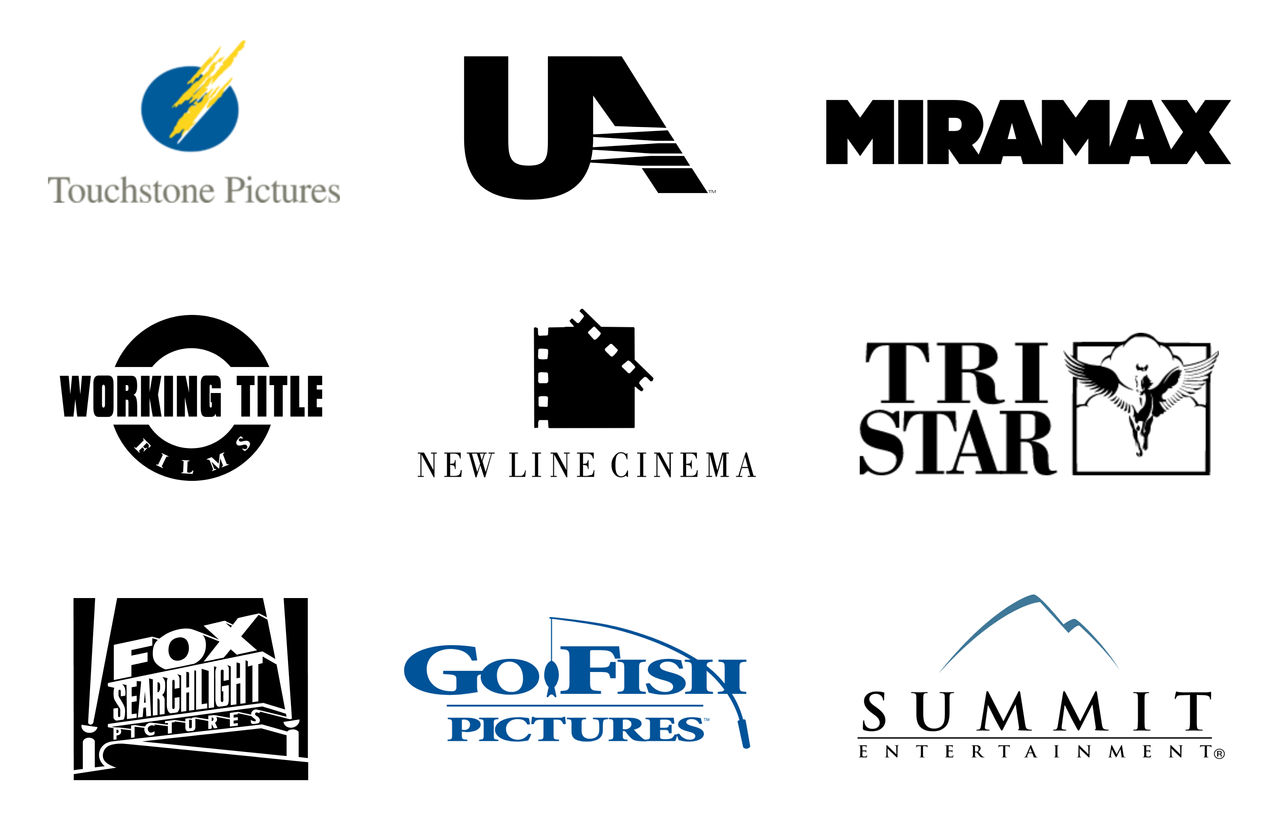 Nine Minor Film Studios from 1990-1996 by Appleberries22 on DeviantArt