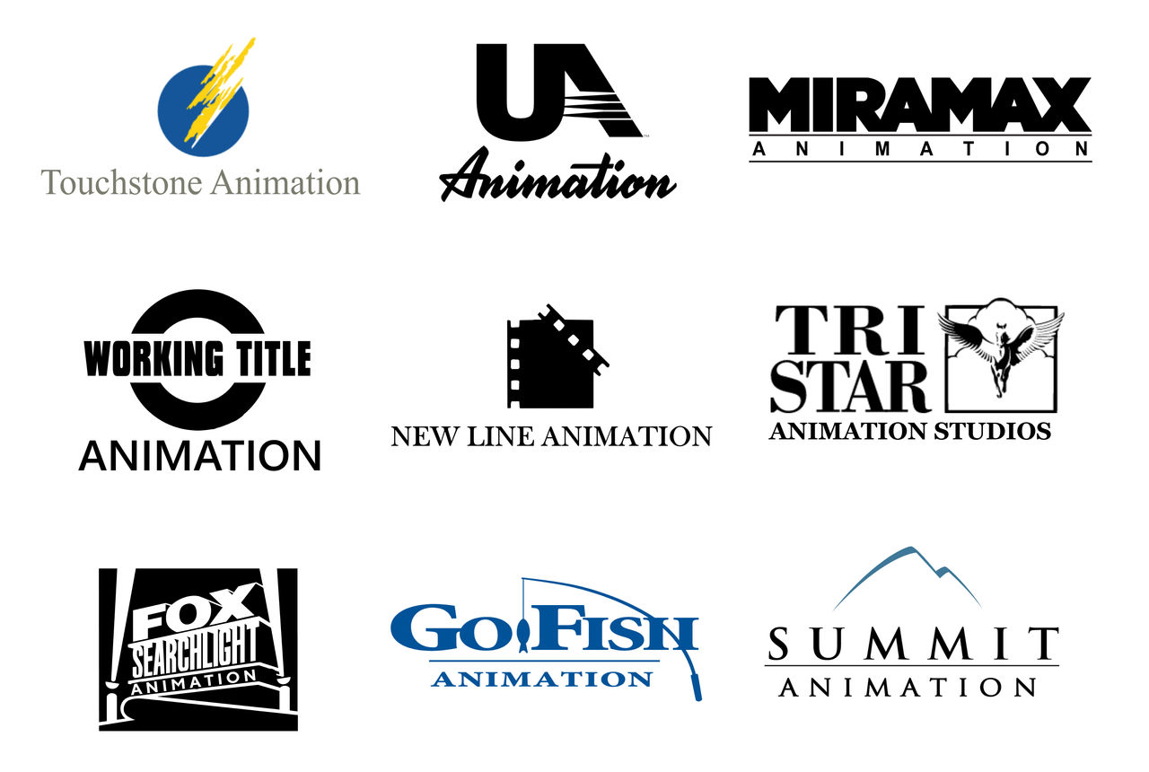Nine Minor Animation Studios from 1990-1996 by Appleberries22 on DeviantArt